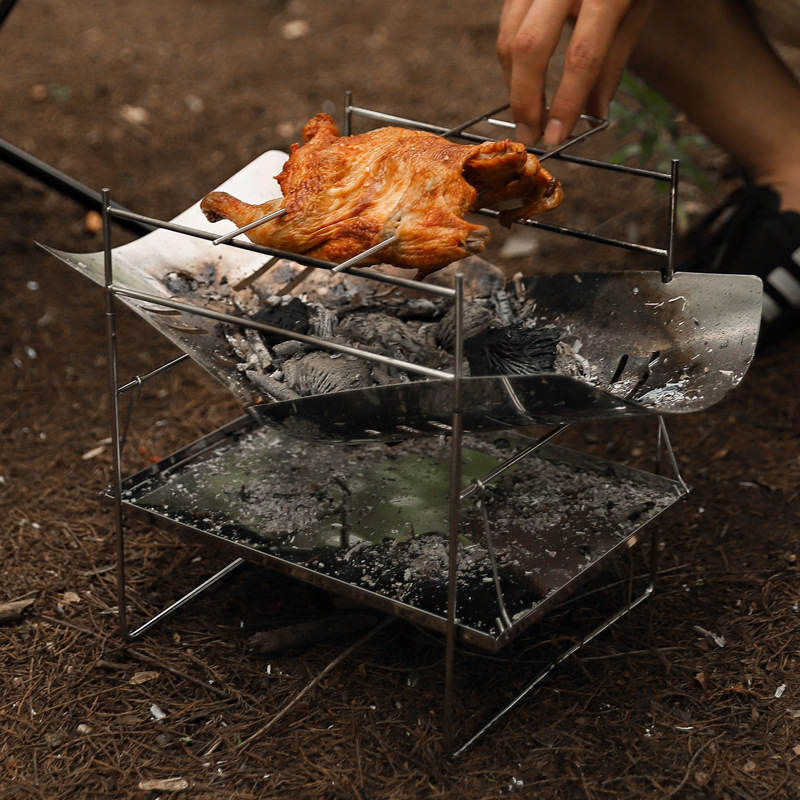 Kompor Berkemah Pembakaran Kay - Camping Cooking Fire Stove ulasan dan harga