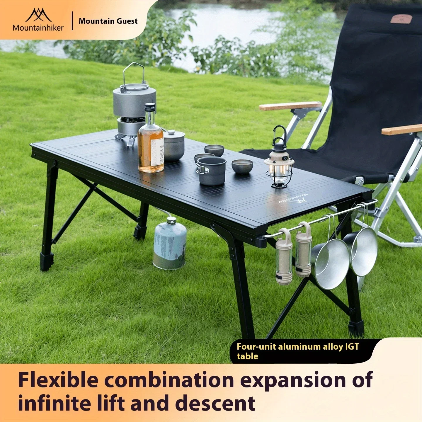 Meja Lipat untuk Berkemah, Dap - Camping Outdoor Cooking Table ulasan dan harga