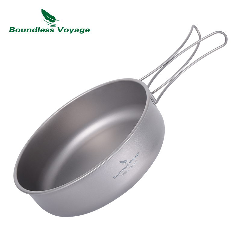 Boundless Voyage panci masak b - Camping Cooking Wok ulasan dan harga